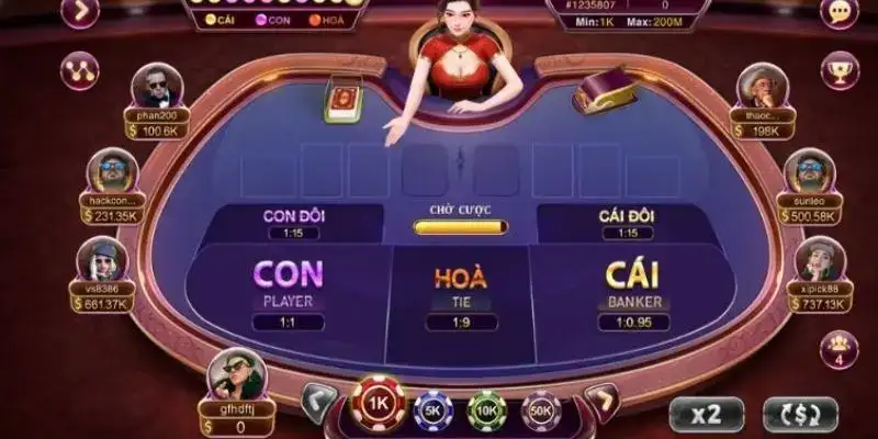 Cách đánh Baccarat luôn thắng chi tiết theo cầu 1 - 1